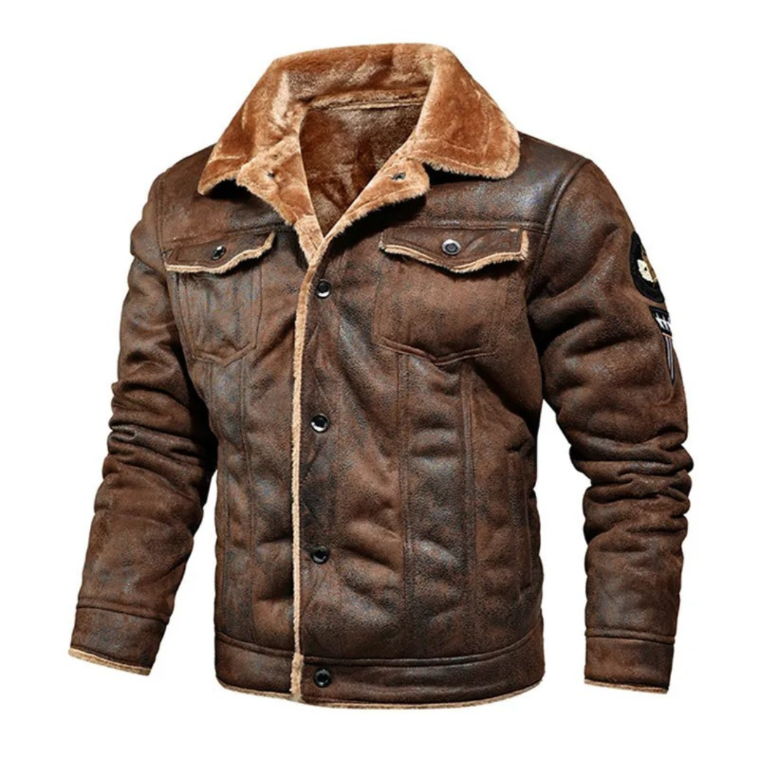 Dobromir – Warm and versatile leather jacket